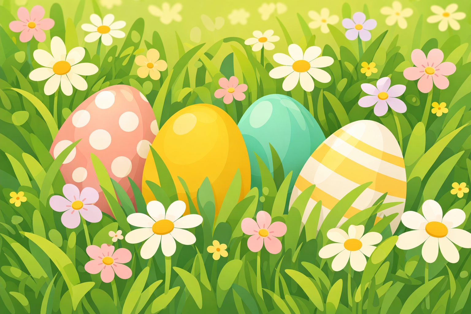 Œufs de Pâques colorés